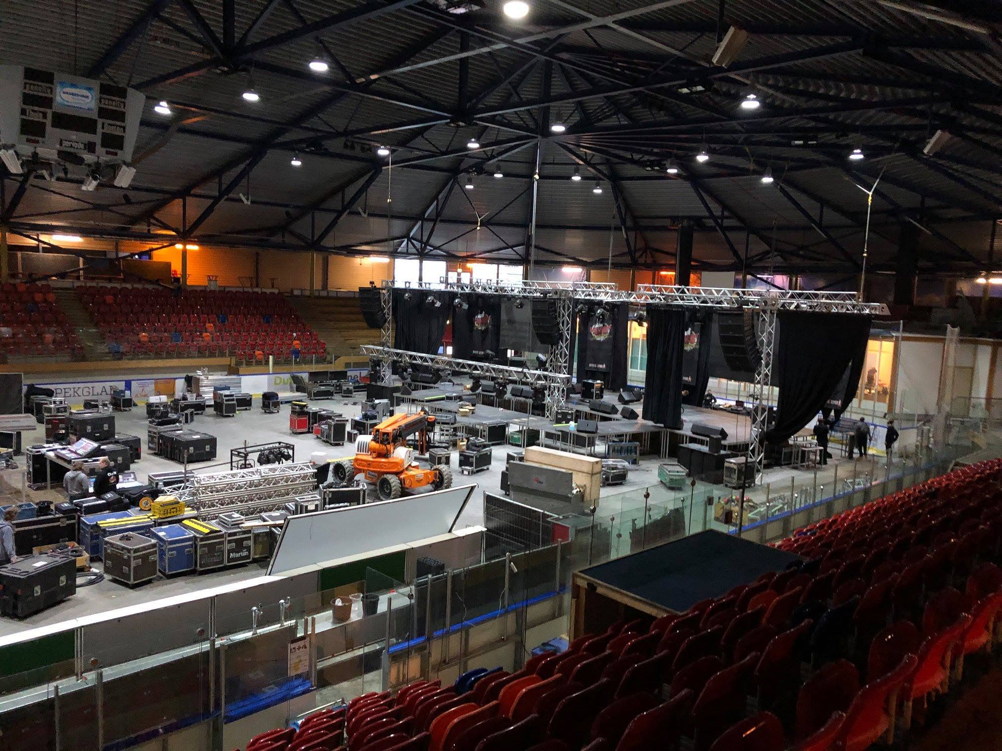 ASL-RENT realisatie - Stage build-up