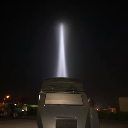ASL-RENT realisatie - Outdoor beam effect